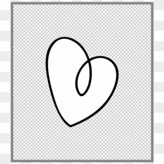 Clip A Dark Paper To The Fill Layer - Heart - Png Download