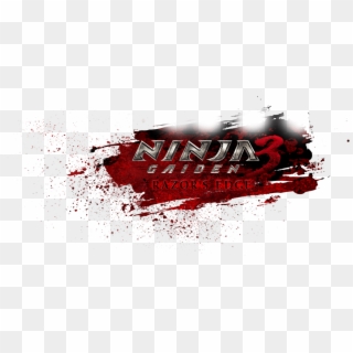 Ninja Gaiden 3 Razor's Edge Logo Clipart