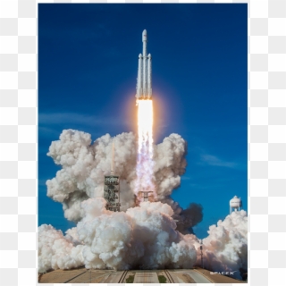 Visit - Spacex Falcon Heavy Clipart