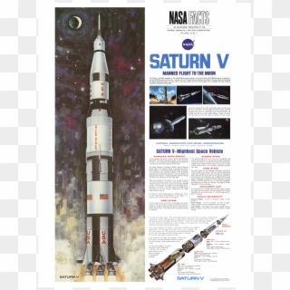 Saturn 5 Poster Clipart