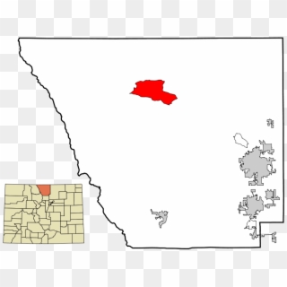 Location Of Red Feather - County Colorado Clipart