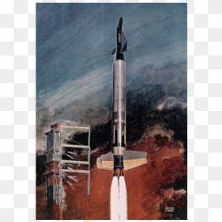 In One Configuration, The Dyna-soar Would Be Lifted - Missile Clipart