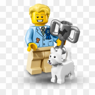 Lego® Collectible Minifigures Dog Show Winner Released - Dog Lego Clipart