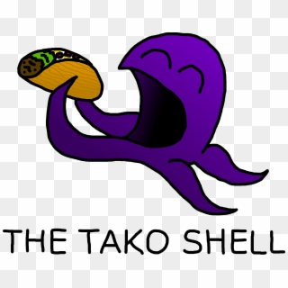 It Is Also Available In A Larger Size - Octopus Eating A Taco Clipart