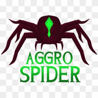 Aggro Spider Logo - Spider Clipart