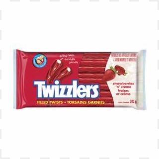Twizzlers Filled Twists Strawberries 'n' Crème - Twizzlers Clipart