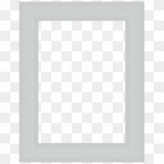 Boxed Flat Silver - Picture Frame Clipart