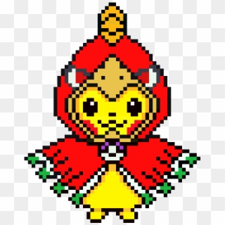 Ho-oh Pikachu Perler - Illustration Clipart