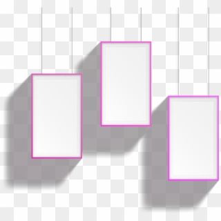 #ftestickers #frames #squares #hanging #pink - Hanging Frames Pink Png Clipart