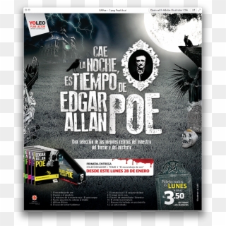 Yoleo “edgar Allan Poe” - Flyer Clipart