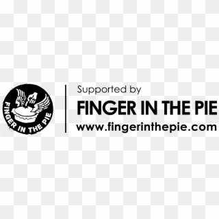 Finger In The Pie Support Black - Printing Clipart