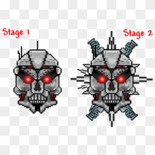 Cthulhu Drawing Skeletron Prime - Terraria Sprite Clipart