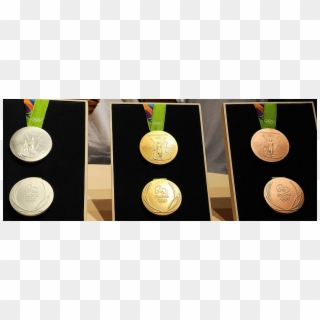 Medal Design For The Rio Olympiad - Medalha Olimpíadas Rio 2016 Clipart