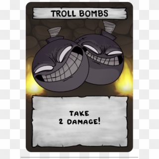 A New Monster Card Is Revealed Which Is Gold Chest - Carte The Binding Of Isaac Four Souls Game Clipart