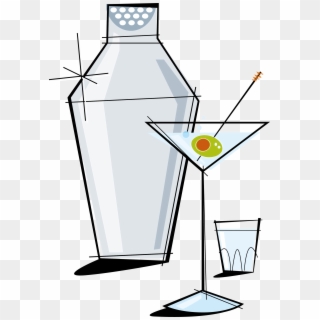 Picture Transparent Library Cocktail Party S Music - Cocktail Shaker Clip Art - Png Download