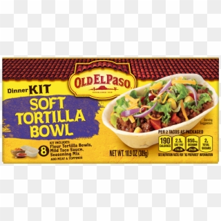 Old El Paso Stand 'n Stuff Soft Taco Dinner Kit, - Old El Paso Taco Boats Nutrition Clipart