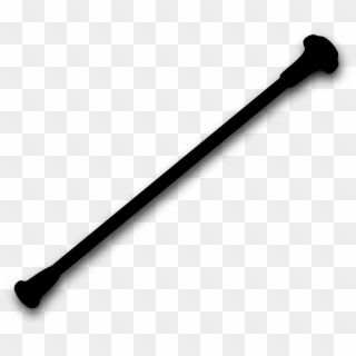 Majorette Baton Twirl Twirling Stick Silhouette - Baton Black And White Clipart