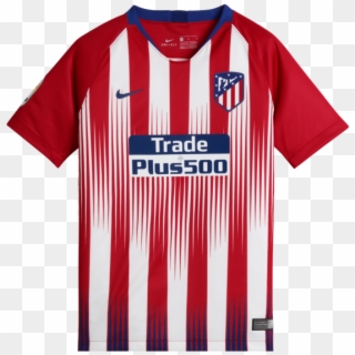 Official Atletico Madrid 2018-19 Jersey - Atletico Madrid Home Kit 18 19 Clipart