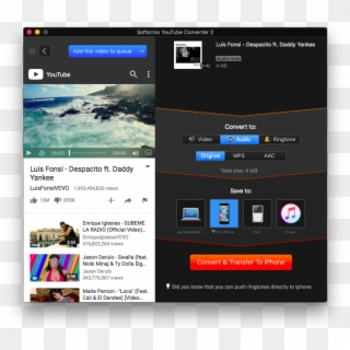 Softorino Youtube Converter 2, Rip Music From Youtube - Programy Do Pobierania Muzyki Z Youtube Clipart