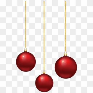 Image Free Stock Hanging Elegant Redchristmas Balls Clipart