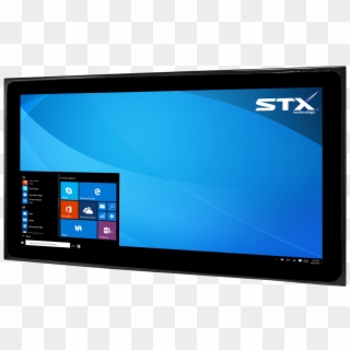 X4555-pt Industrial Panel Monitor - Industrial Touch Screen With Keyboard Clipart