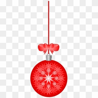 Christmas Ball Red Transparent Png Clipart