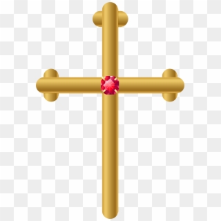 Gold Cross Png Clipart