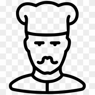 Cook Human Avatar Mustache Png Icon Free - White Icon Einstein Png Clipart