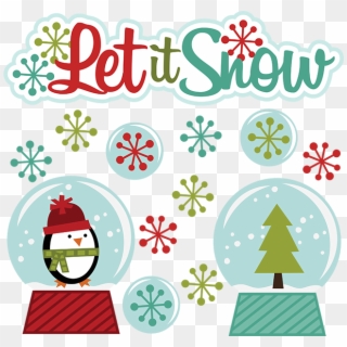 Let It Snow Winter Clipart - Clip Art Winter Carnival - Png Download
