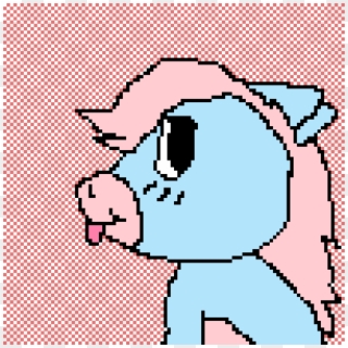 Mah Drawing Of A Derpy Unicorn Clipart