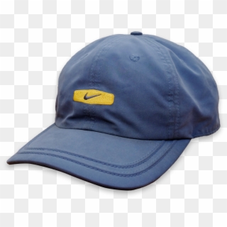 Vintage Nike Strapback Cap With Swoosh Logo Embroidery Clipart
