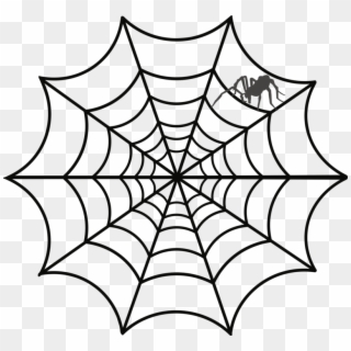 Spider Web Transparent Background Images In Collection - Spider Web Drawing Halloween Clipart