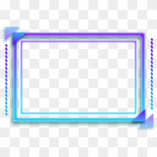 Tech Wind Border Gradient Rectangle Png And Psd - Display Device Clipart