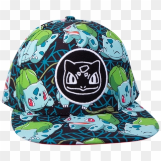 Tropical Bulbasaur Snapback Cap - Baseball Cap Clipart