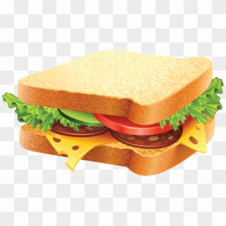 Sandwich Clip Art Free - Fast Food Images Free Download - Png Download