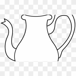 Teapot Clipart Line Drawing - Teapot - Png Download