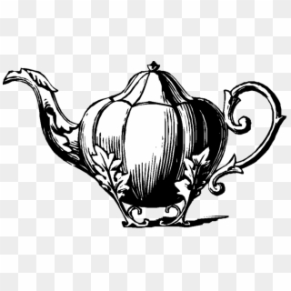 Teapot Clipart Refreshments - Vintage Tea Pot Png Transparent Png