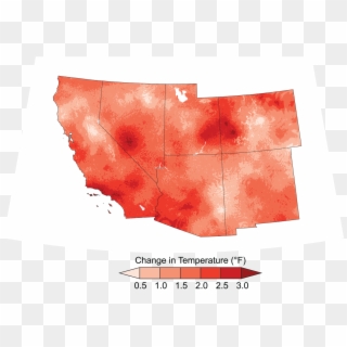 This Map From The Fourth National Climate Assessment - Flag Clipart