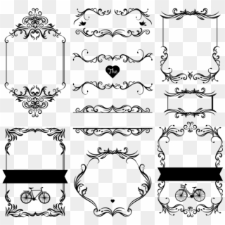 Svg Freeuse Stock Retro Ornaments Png And For Free - Ornament Vector Png Clipart
