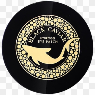 Black Caviar Hydrogel Eye Patch Clipart