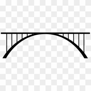 Small Bridge Png Image - Deck Arch Bridge Clipart
