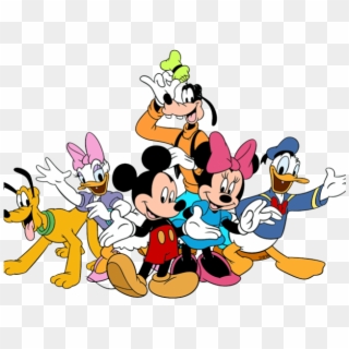 Friends Clipart Mickey Mouse Clubhouse - Mickey Mouse Friends Png Transparent Png
