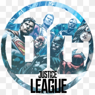 Dc Logo For Justice League - Dc Comics Justice League Logo Clipart