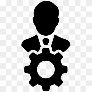User Icon Png Black - Business Man Logo Png Clipart