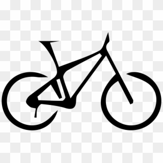Bicyc Mountain Icon Free - Mountain Bike Png Vector Clipart