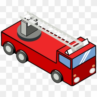 Flame Clipart Emoji - Fire Truck Clip Art - Png Download