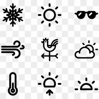 Weather Icons - Icon Awan Clipart