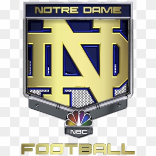 Nbc Sports Group And Notre Dame Football Celebrate - Notre Dame Fighting Irish Football Clipart