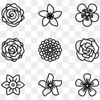 Flowers - Flower Icon Vector Clipart