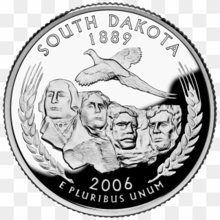 South Dakota Quarter 1,973×1,980 Pixels - South Dakota Quarter 2006 Clipart
